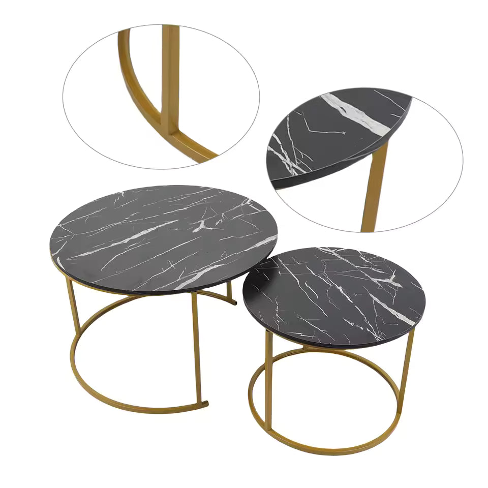 Conjunto de Mesas de Centro Minimalista Moderno