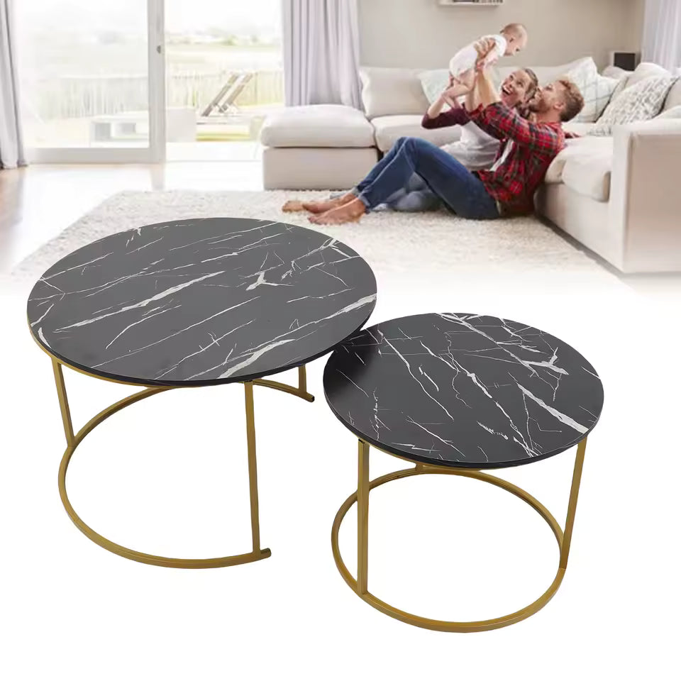 Conjunto de Mesas de Centro Minimalista Moderno